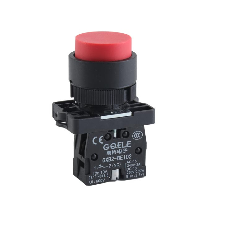GXB2EL42 on off momentary latching metal push button switch push